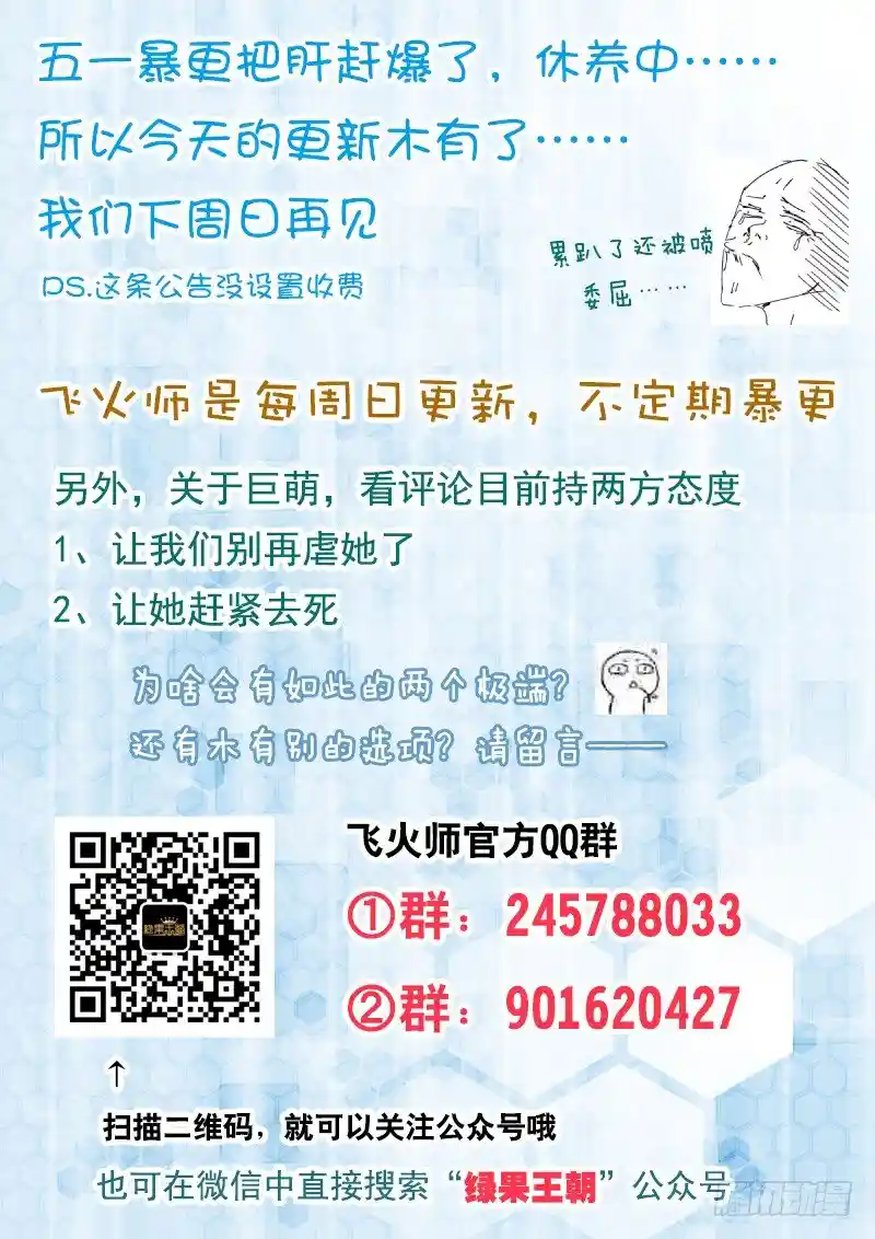 飞火师 公告