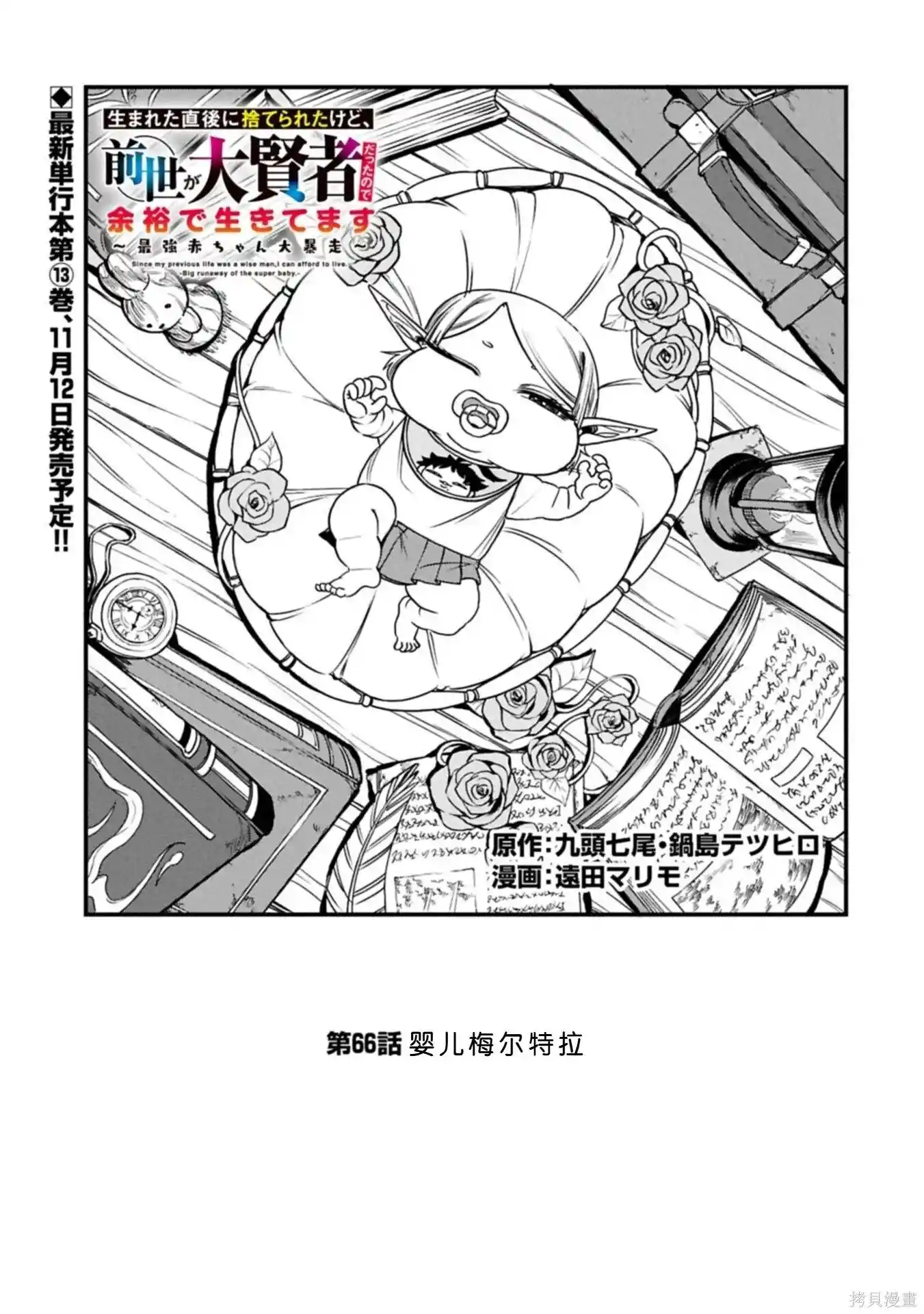 虽然刚出生就被抛弃了，可毕竟前世是大贤者，就淡定地活下去吧 第66话机翻
